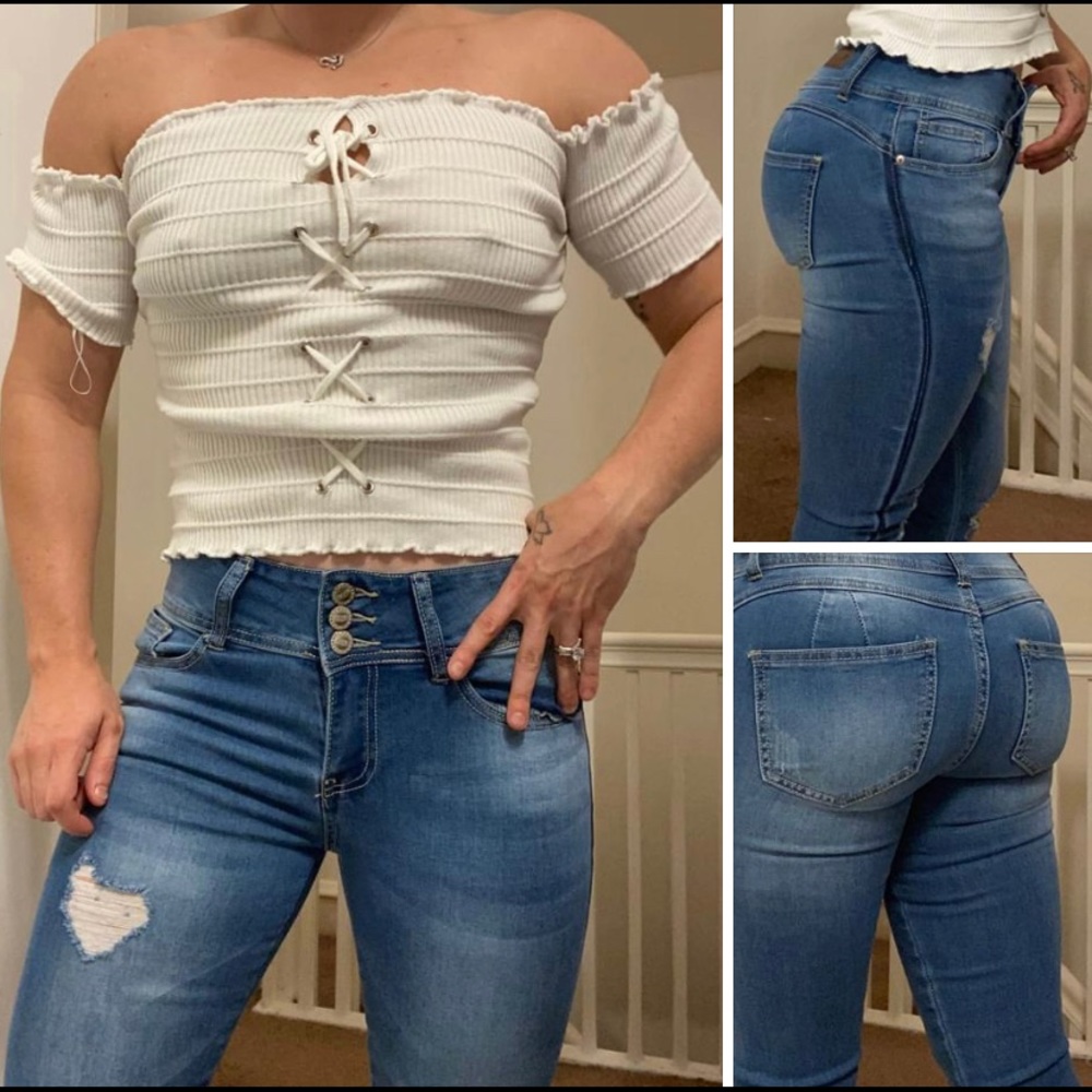 Brazilian butt lift jeans so 3-11